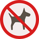 forbidden, dog, Animals, prohibition, Not Allowed, Signaling, No Pets Linen icon