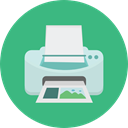 technology, electronics, printing, Tools And Utensils, paper, Print, printer, Ink MediumSeaGreen icon