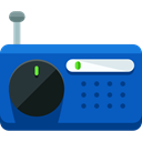 sound, Microphone, radio, technology, electronics, vintage, Communications, Voice Recording RoyalBlue icon