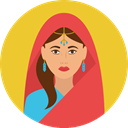 user, Avatar, traditional, Culture, Sikh, Cultures Goldenrod icon