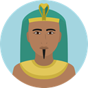 user, Avatar, traditional, Culture, Egyptian, Cultures LightBlue icon