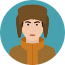 russian, traditional, Culture, Cultures, user, Avatar CadetBlue icon