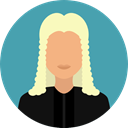 user, justice, profession, Occupation, Professions And Jobs, Avatar, job, law, judge CadetBlue icon