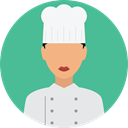 profile, Avatar, job, Chef, profession, Professions And Jobs, user CadetBlue icon
