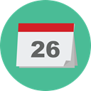 Time And Date, Calendar, time, date, Schedule, interface, Administration, Organization, Calendars CadetBlue icon