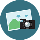 image, photo, picture, interface, landscape, Files And Folders SeaGreen icon