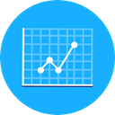 monitor, screen, Business, Stats, Laptop, Analytics, graphic, Seo And Web DeepSkyBlue icon
