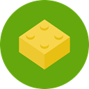 Game, gaming, Bricks, Construction, Toy OliveDrab icon