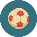 Game, Football, soccer, equipment, sports, Team Sport, Sports And Competition SeaGreen icon