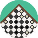 strategy, Chess Game, Chess Board, Sports And Competition CadetBlue icon