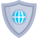 security, Protection, shield, weapons, defense, Seo And Web LightSteelBlue icon