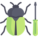 insect, tool, Screwdriver, bug, Animals, computing, Seo And Web DarkKhaki icon