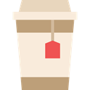 food, infusion, hot drink, Coffee Shop, Take Away, Paper Cup, Coffee, tea AntiqueWhite icon