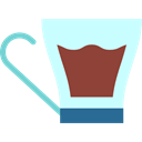 Coffee, tea, commerce, coffee cup, hot drink, Coffee Shop LightCyan icon