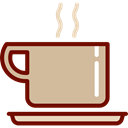 tea, food, coffee cup, hot drink, Coffee Shop, Coffee Tan icon