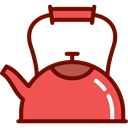 tea, kettle, hot drink, kitchenware, Tools And Utensils, Coffee Pot Tomato icon