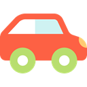 Car, transportation, transport, vehicle, Toy, Automobile Tomato icon