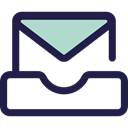 Email, envelope, Multimedia, Message, mail, inbox, interface, mails, envelopes, Communications MidnightBlue icon