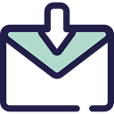 envelope, Message, mail, Note, Email, interface, Communications MidnightBlue icon