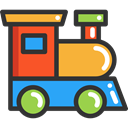 toys, transport, Toy, train, children, Locomotive, trains, Railroad, Baby Toy, Kid And Baby DarkSlateGray icon