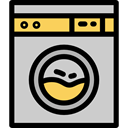 Laundry, Tools And Utensils, House Things, tool, machine, Clothes, electronics, wash, washing, house LightGray icon