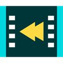 directional, Multimedia Option, Multimedia, Arrows, Orientation, rewind, entertainment, left arrow DarkSlateGray icon