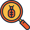 search, magnifying glass, zoom, miscellaneous, detective, Loupe, Tools And Utensils DarkSlateGray icon