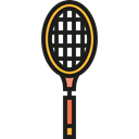 sports, racket, Sportive, Sports And Competition, tennis Black icon
