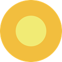 warm, summer, meteorology, Summertime, sun, weather, nature, Sunny SandyBrown icon