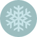 weather, Snow, nature, winter, Cold, snowflake DarkGray icon