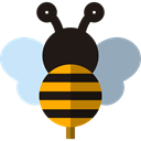 insect, fly, Bee, Animals, Animal Kingdom Black icon