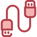Usb, Usb Cable, Cable, Connection, technology, port, electronics Sienna icon