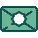 Communications, Email, envelope, Multimedia, Message, mail, interface, mails, envelopes CadetBlue icon