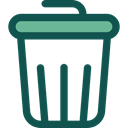Bin, Garbage, Can, Tools And Utensils, miscellaneous, Trash, interface, Basket DarkSlateGray icon