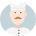 people, user, Cook, Restaurant, kitchen, Chef, Cooker, Professions And Jobs LightGray icon