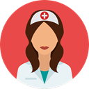 Nurse, profession, Occupation, Professions And Jobs, people, user, medical, woman, Assistant, Avatar, job Tomato icon