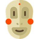 people, Avatar, Mask, Ethnic Tan icon