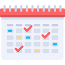 Calendar, time, date, Schedule, Time And Date, interface, Administration, Organization, Calendars AliceBlue icon