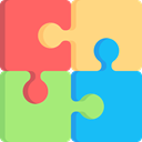 puzzle piece, Puzzle Pieces, Puzzle Game, gaming, education, Puzzle, marketing LightGreen icon