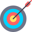 Arrows, Arrow, sport, Target, objective, Archery, weapons, archer, Seo And Web SlateGray icon