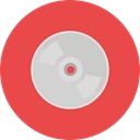 compact disc, Music And Multimedia, Multimedia, music, Dvd, Cd, music player, Bluray Tomato icon