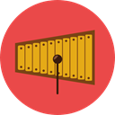Percussion Instrument, Orchestra, Music And Multimedia, music, childhood, Xylophone, musical instrument Tomato icon