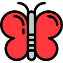insect, butterfly, Animals, Moths Tomato icon
