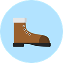 footwear, Boot, Clothes, Climbing, fashion PaleTurquoise icon