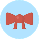 shapes, ornament, Ribbon, decoration, Bow, fashion, Kid And Baby PaleTurquoise icon