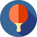 ping pong, Sports And Competition SteelBlue icon