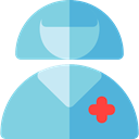 people, Occupation, Health Care, Professions And Jobs, user, doctor, medical, woman, Avatar, job, Surgeon, profession SkyBlue icon