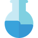 chemical, Test Tube, Flasks, Healthcare And Medical, science, education, Chemistry, flask SkyBlue icon