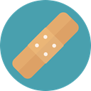 medical, hospital, Wound, Health Care, Health Clinic, Band Aid, Healthcare And Medical CadetBlue icon