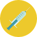 syringe, doctor, medical, drugs, medicine, Syringes, Healthcare And Medical Goldenrod icon